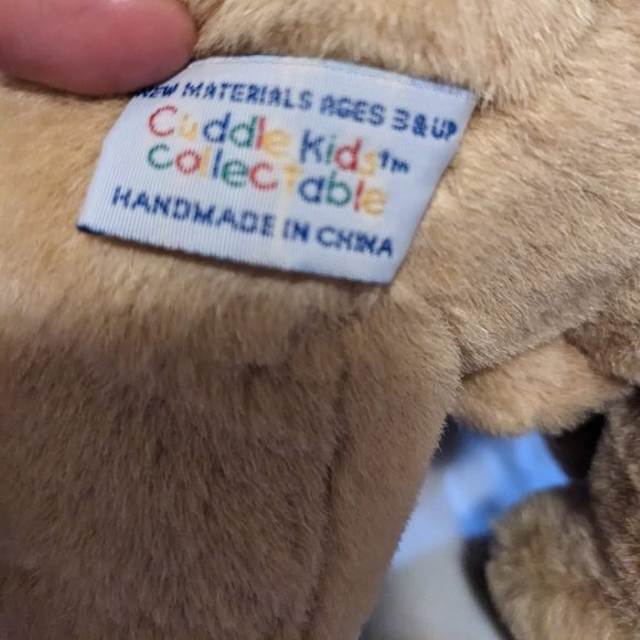 Geppeddo Cuddle Kids "Waldo Walrus" 9" Precious Porcelain Face Plush Doll w/COA - Picture 6 of 12